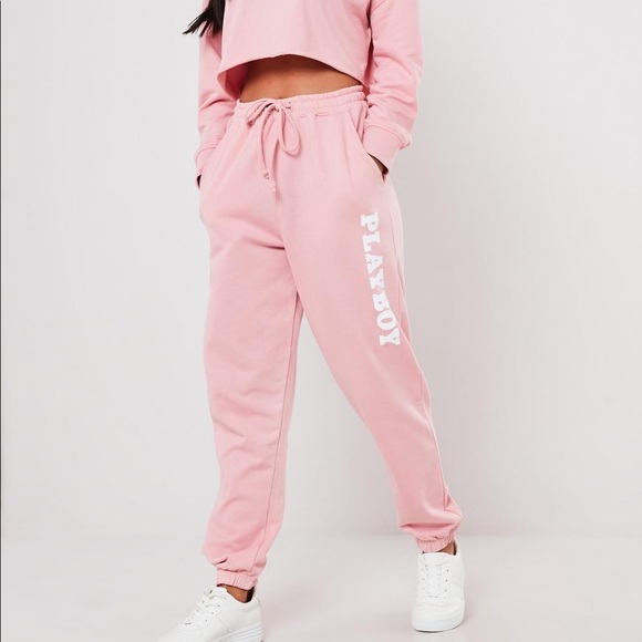 Playboy X Missguided Pink Loungewear 